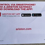 Termostat centrala Ariston One Net original